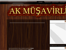 Tablet Screenshot of akmusavirlik.com